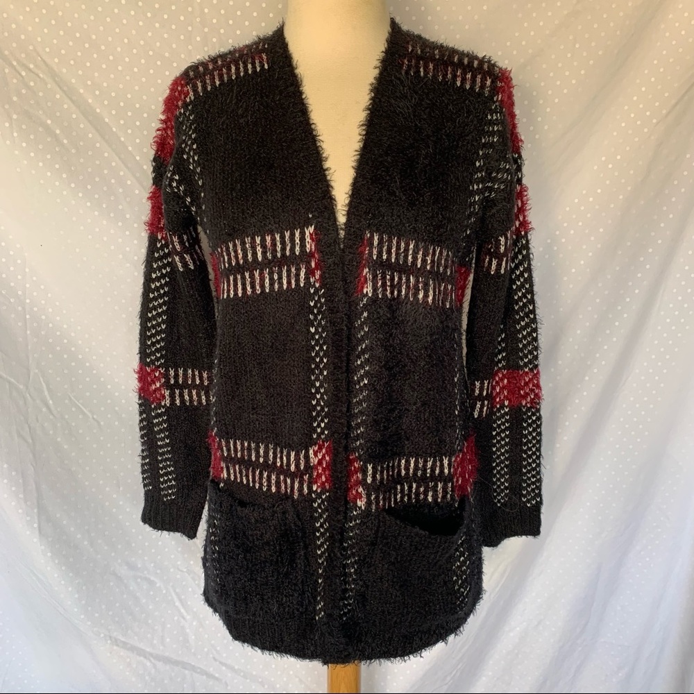 Fuzzy Cardigan